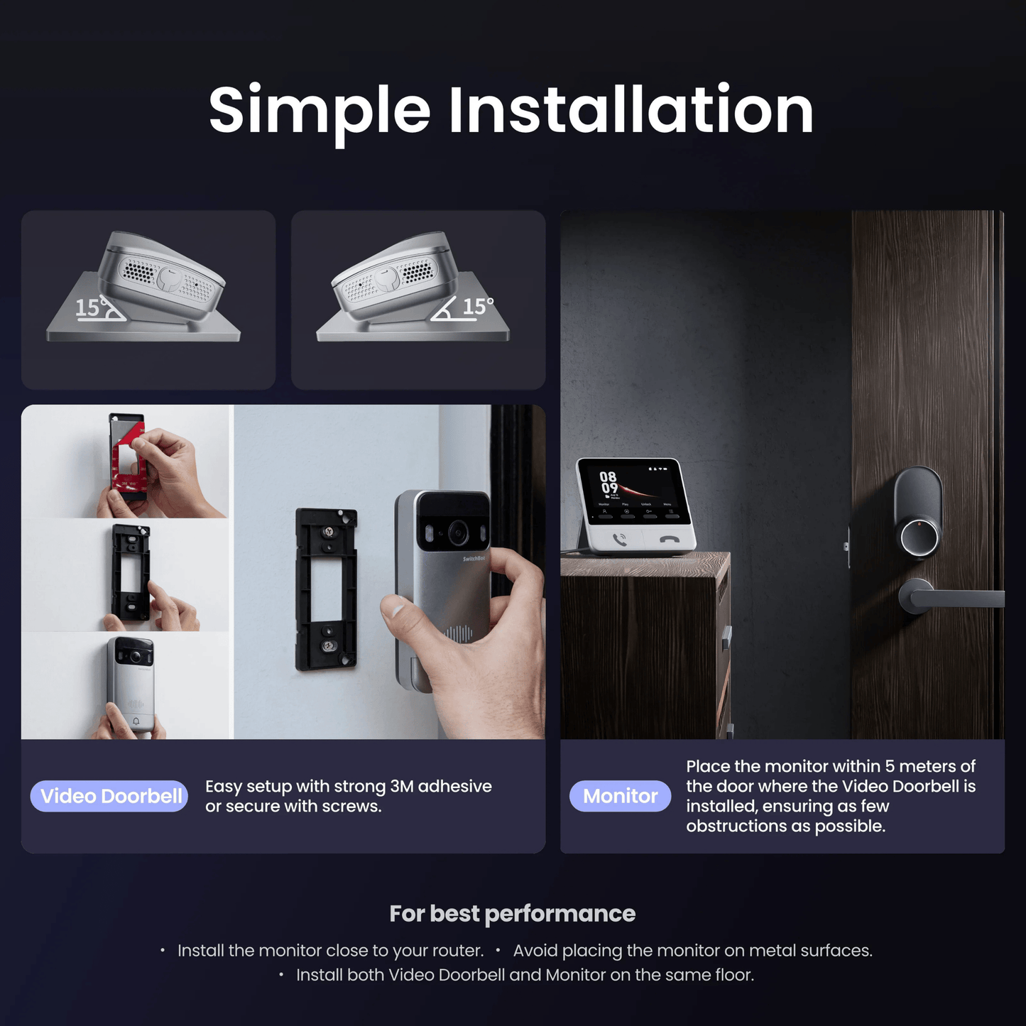 SwitchBot Smart Lock Ultra + Video Doorbell
