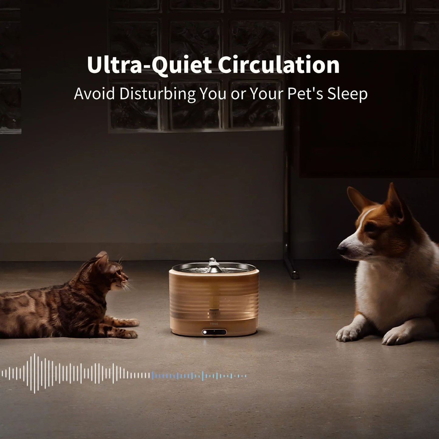 Enabot ROLA Smart Pet Water Fountain - Cordless