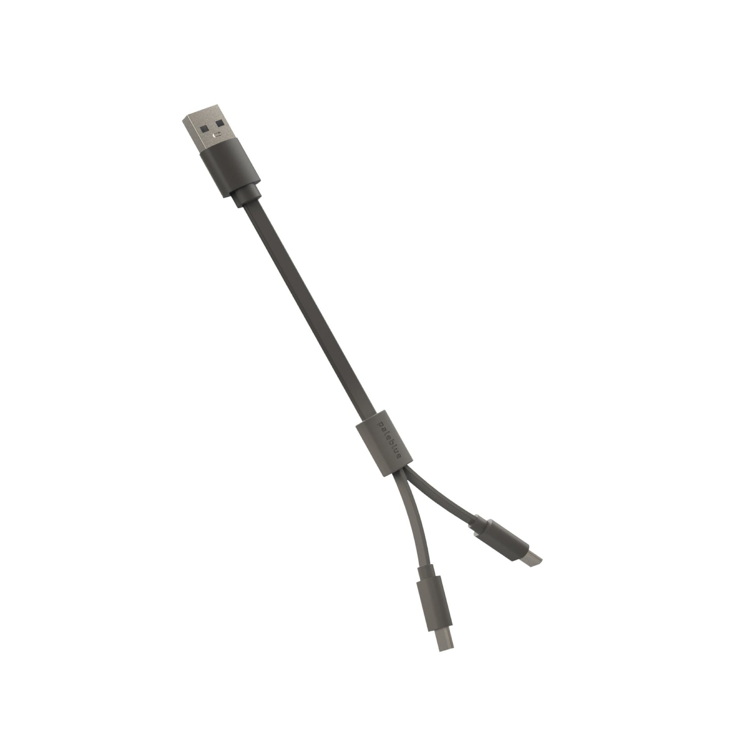 Pale Blue Replacement Micro USB Cable 2-to-1