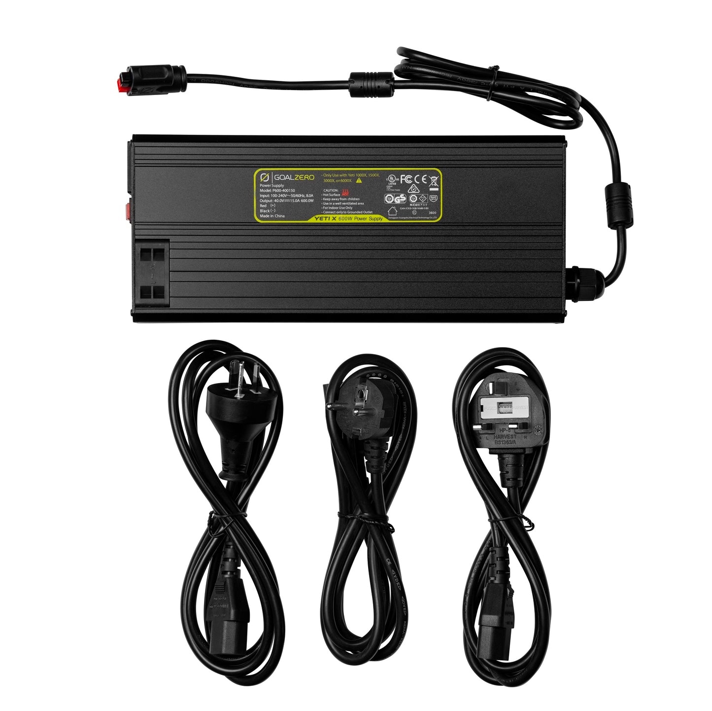 Goal Zero Yeti X 600W 230V Power Supply (Yeti 1000x & up)