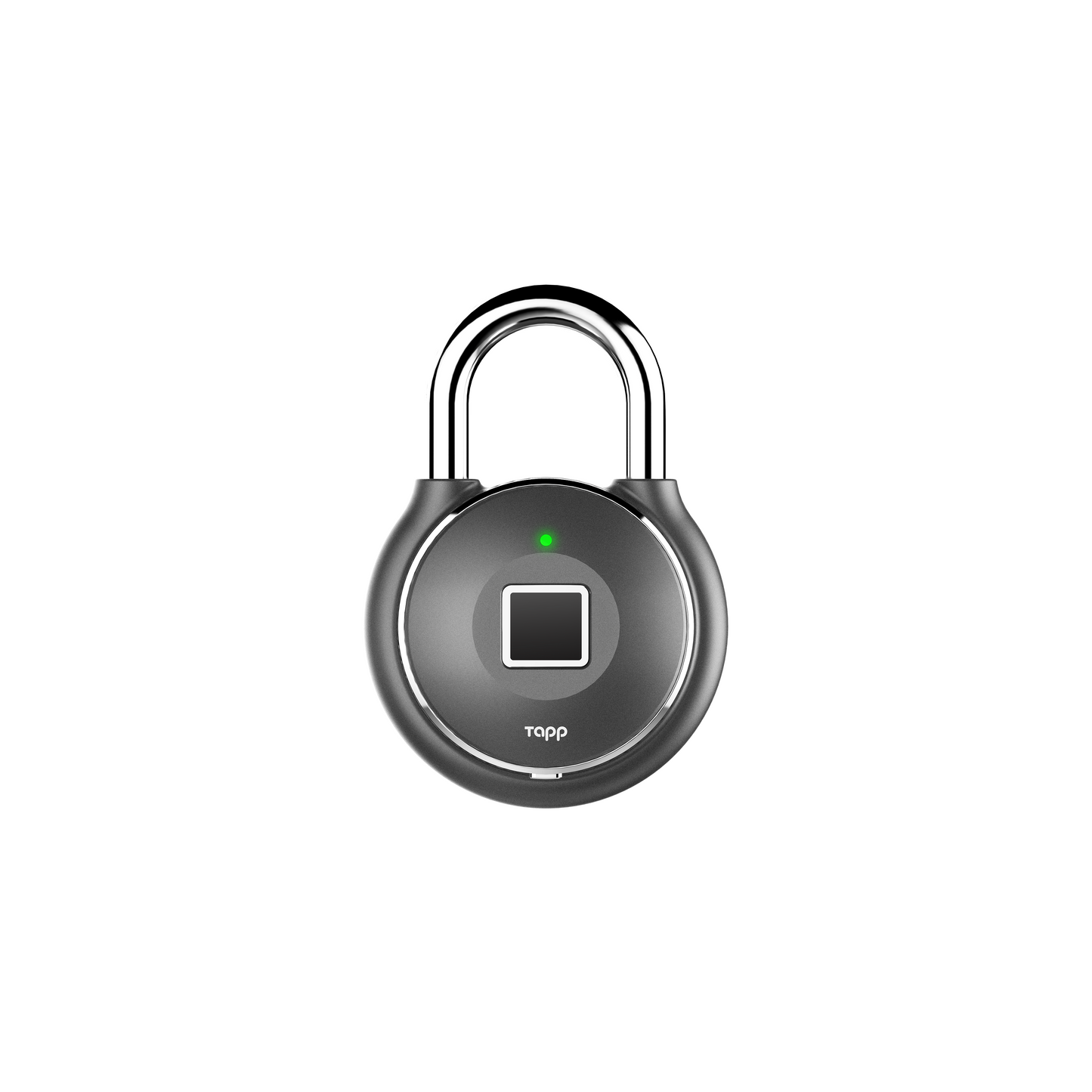 Tapplock One Plus smart padlock with biometric fingerprint sensor