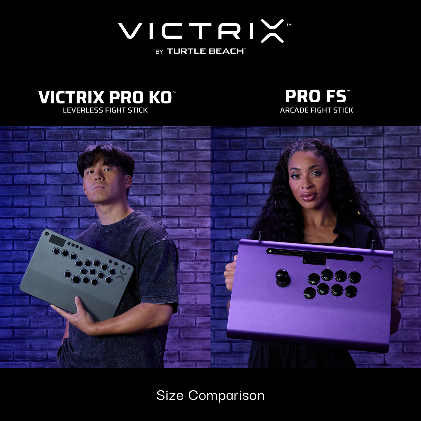Turtle Beach Victrix Pro KO Leverless Fight Stick for Playstation/PC