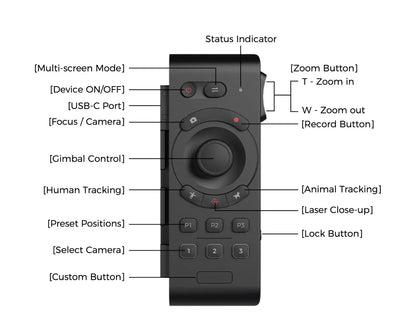 Obsbot Tail Air/Tail 2 Smart Remote Controller