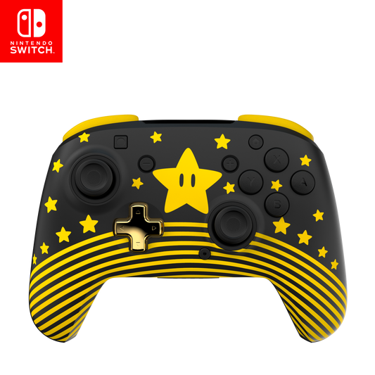 Turtle Beach Rematch™ Wireless Controller: Super Mario Star for Nintendo Switch™