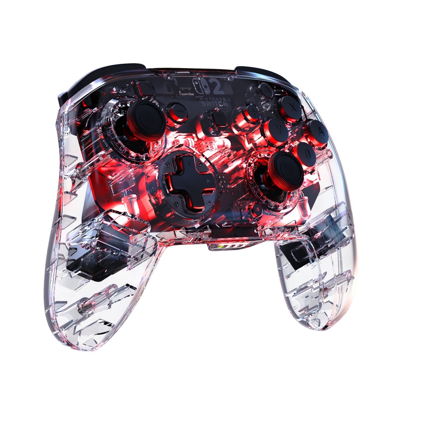 Turtle Beach Afterglow™ Wireless RGB Gaming Controller – Clear for Nintendo Switch™ 2