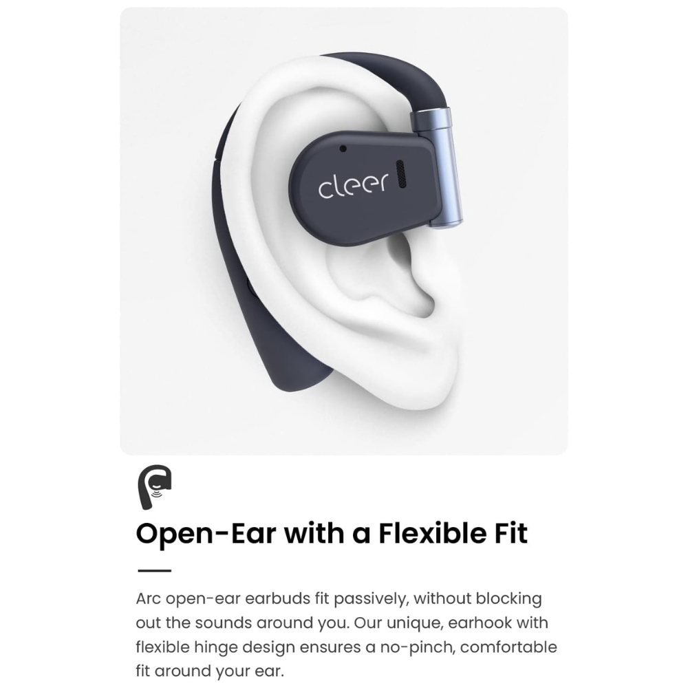Cleer ARC II Music Open-Ear Wireless Earbuds