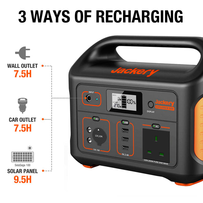 Jackery Explorer 500 Portable Power Station