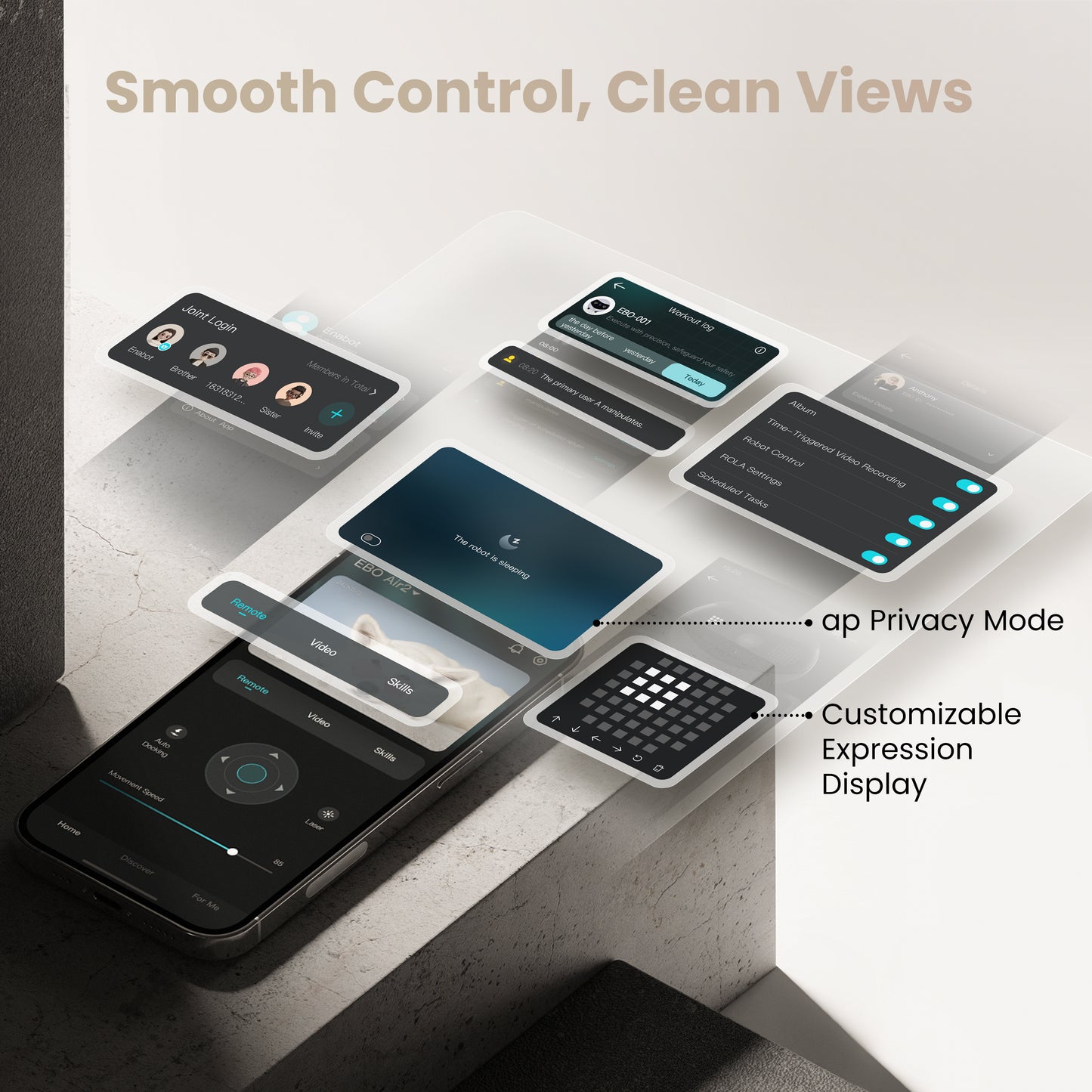 Enabot EBO Air 2 Smart Companion Robot (Member Price)