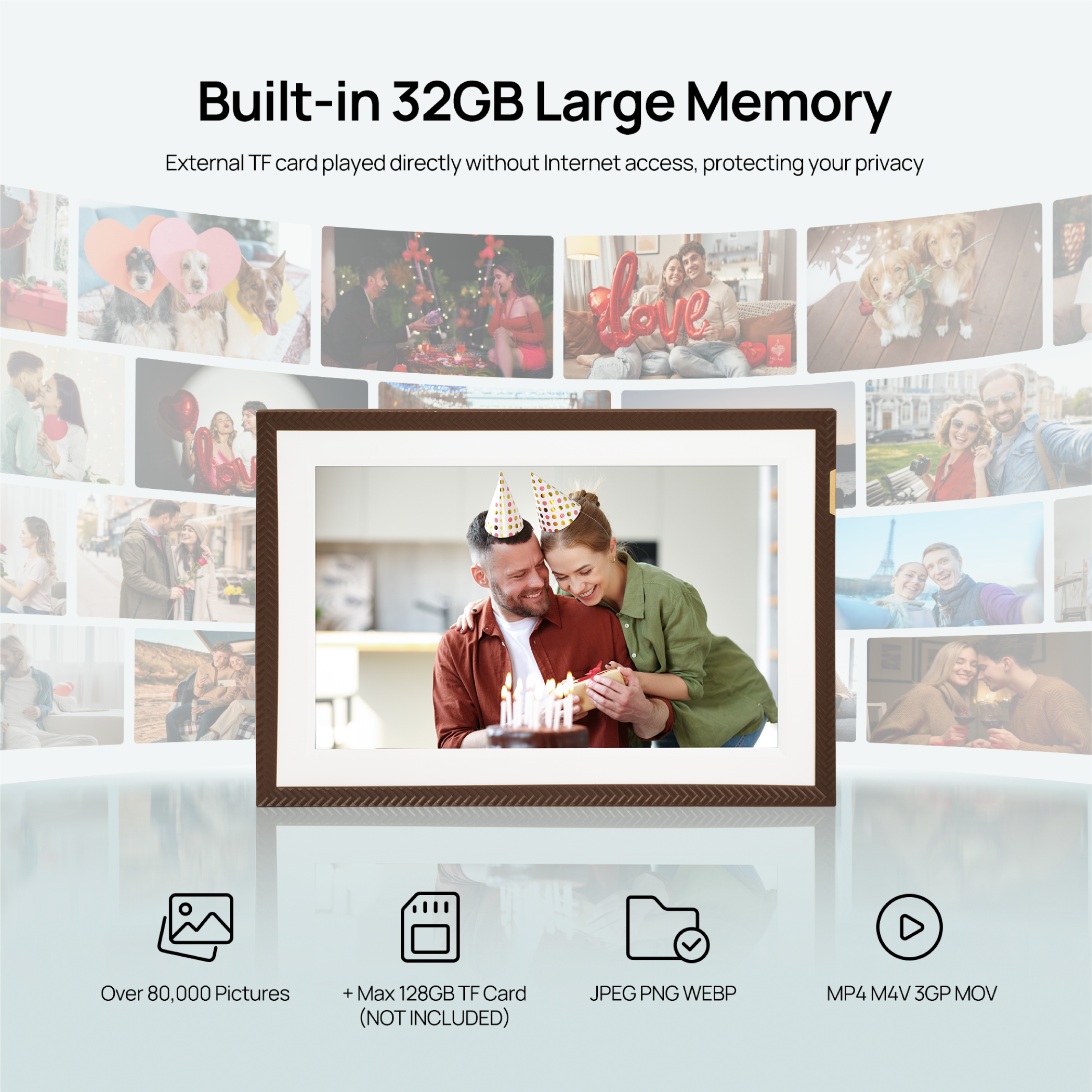 Arzopa D10 | 10.1" Digital Photo Frame