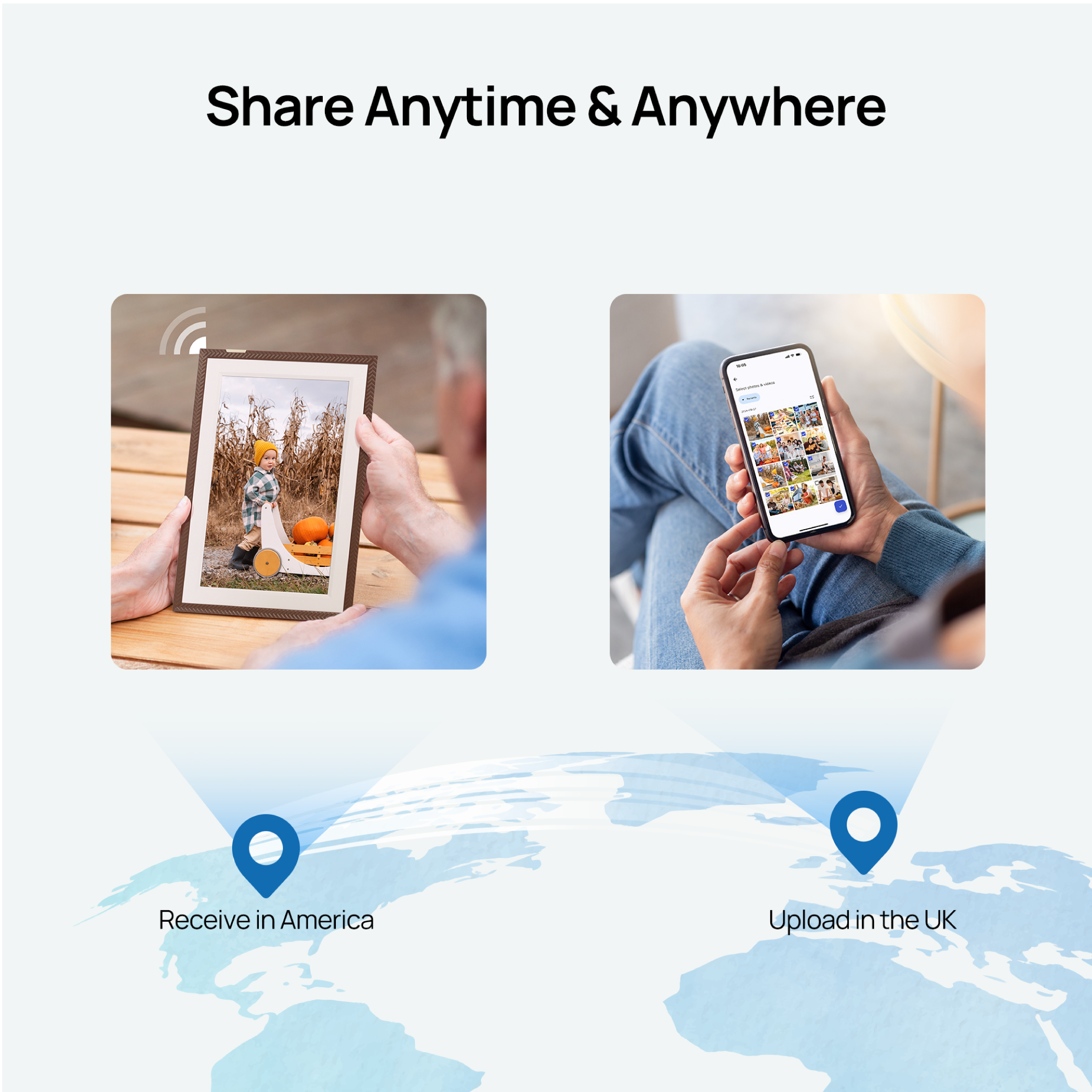 Arzopa D10 | 10.1" Digital Photo Frame
