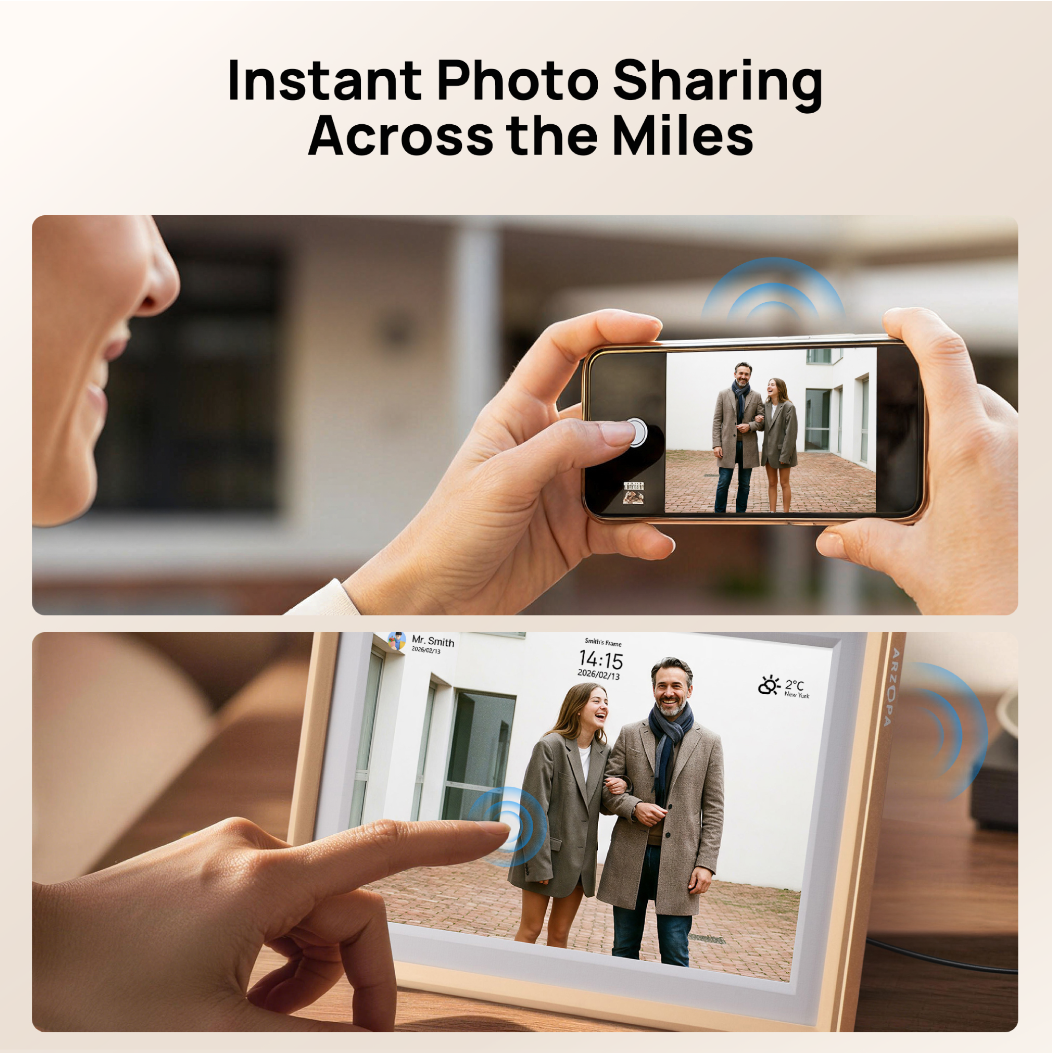Arzopa D10 | 10.1" Digital Photo Frame