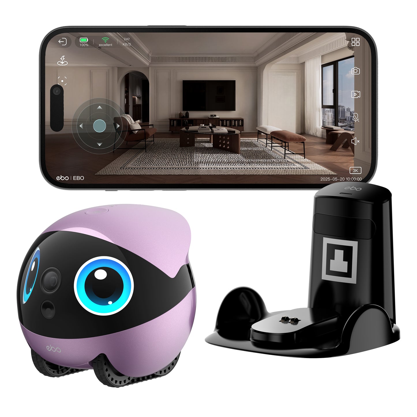 Enabot EBO Air 2 Plus Smart Companion Robot