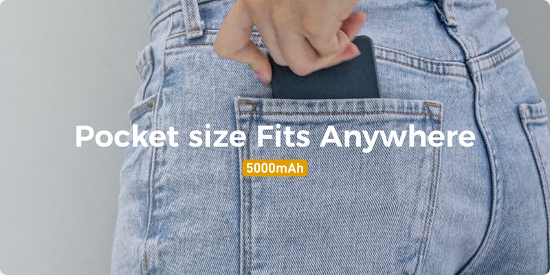 Edizard EZ Max Safe Power Bank (5000mAh & 10000mAh) - Black, Gold, Silver