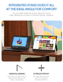 ARZOPA AR-Z1FC 16.1” 144Hz Portable Gaming Monitor | FHD 1920*1080P | 144Hz | Black