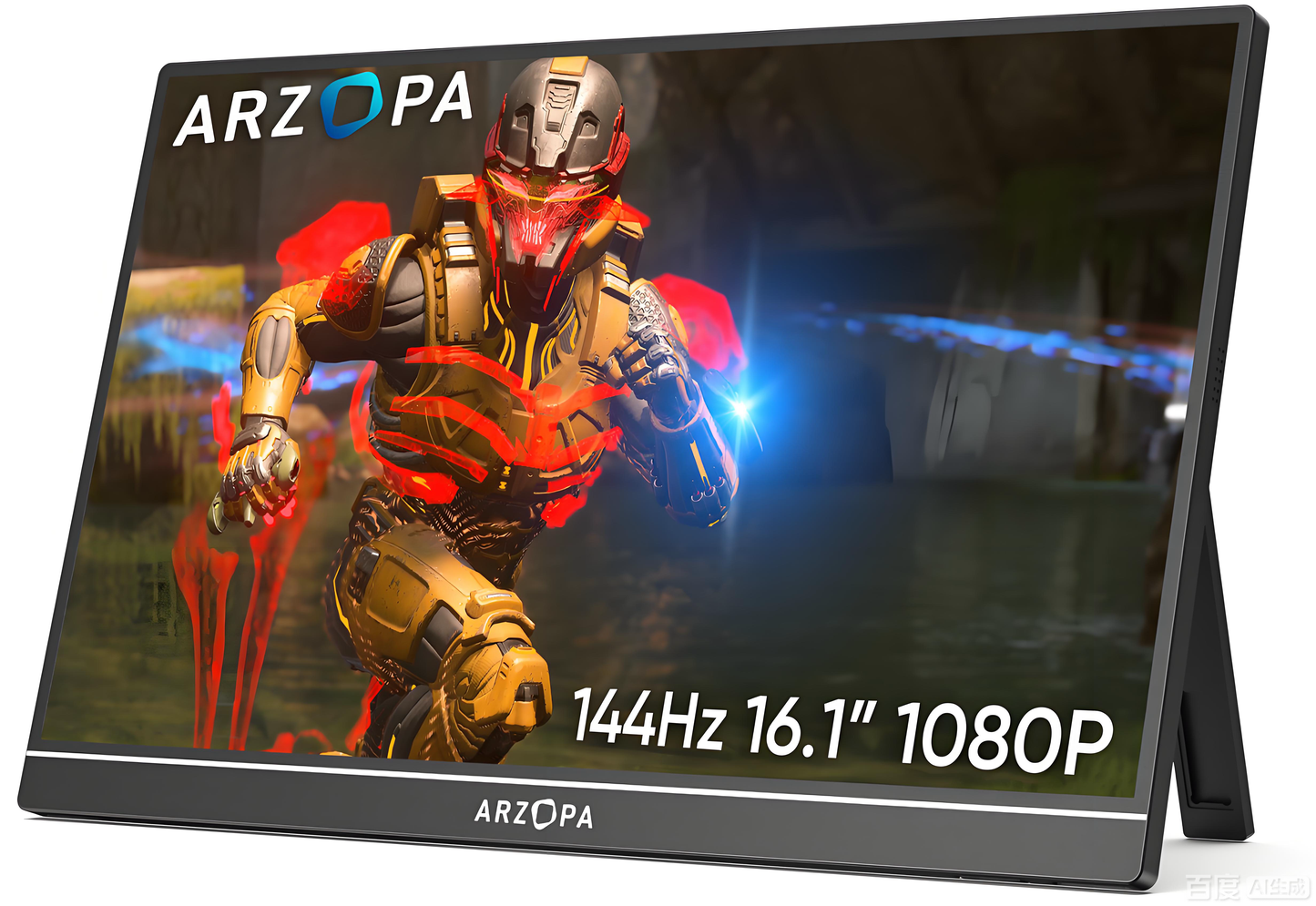 ARZOPA AR-Z1FC 16.1” 144Hz Portable Gaming Monitor | FHD 1920*1080P | 144Hz | Black