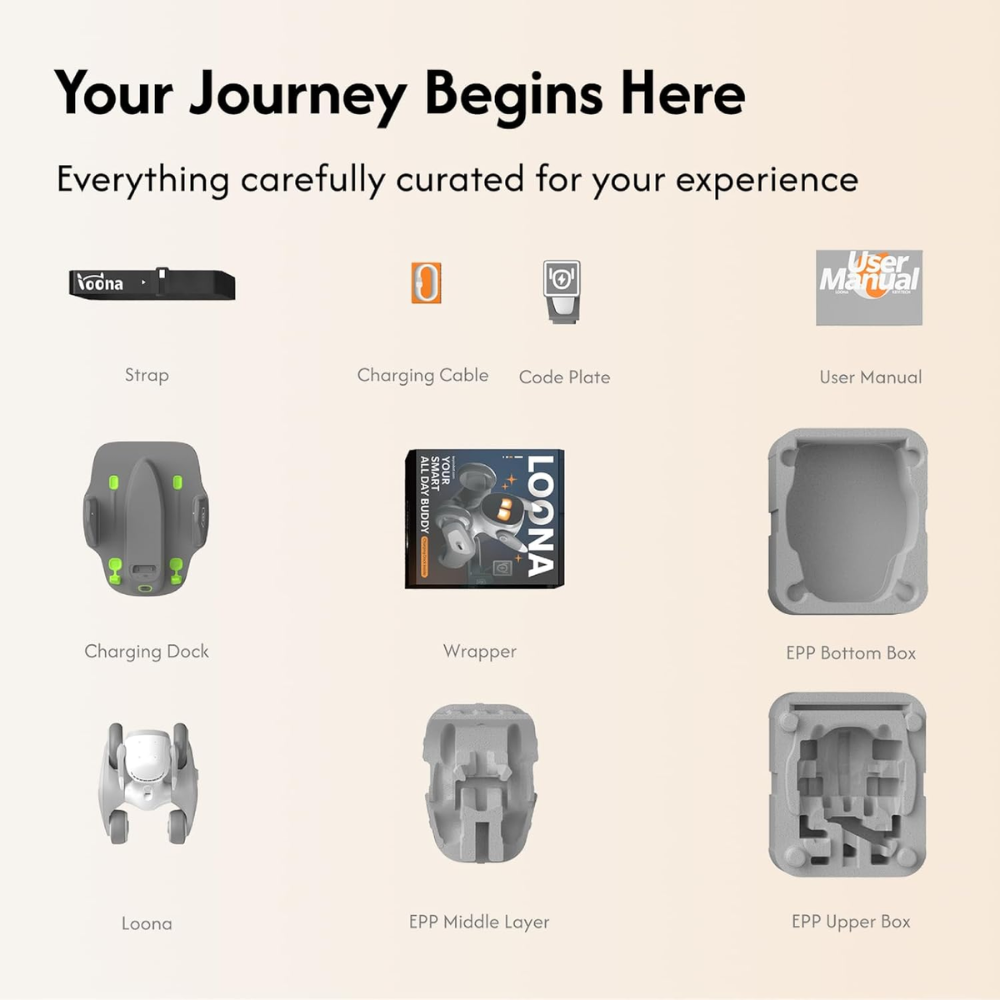 LOONA Smart Pet Companion Robot (Premium Edition)