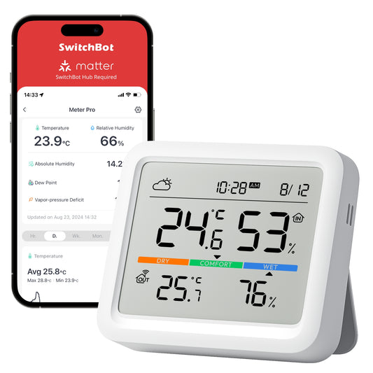 SwitchBot Meter Pro (Thermometer & Hygrometer)