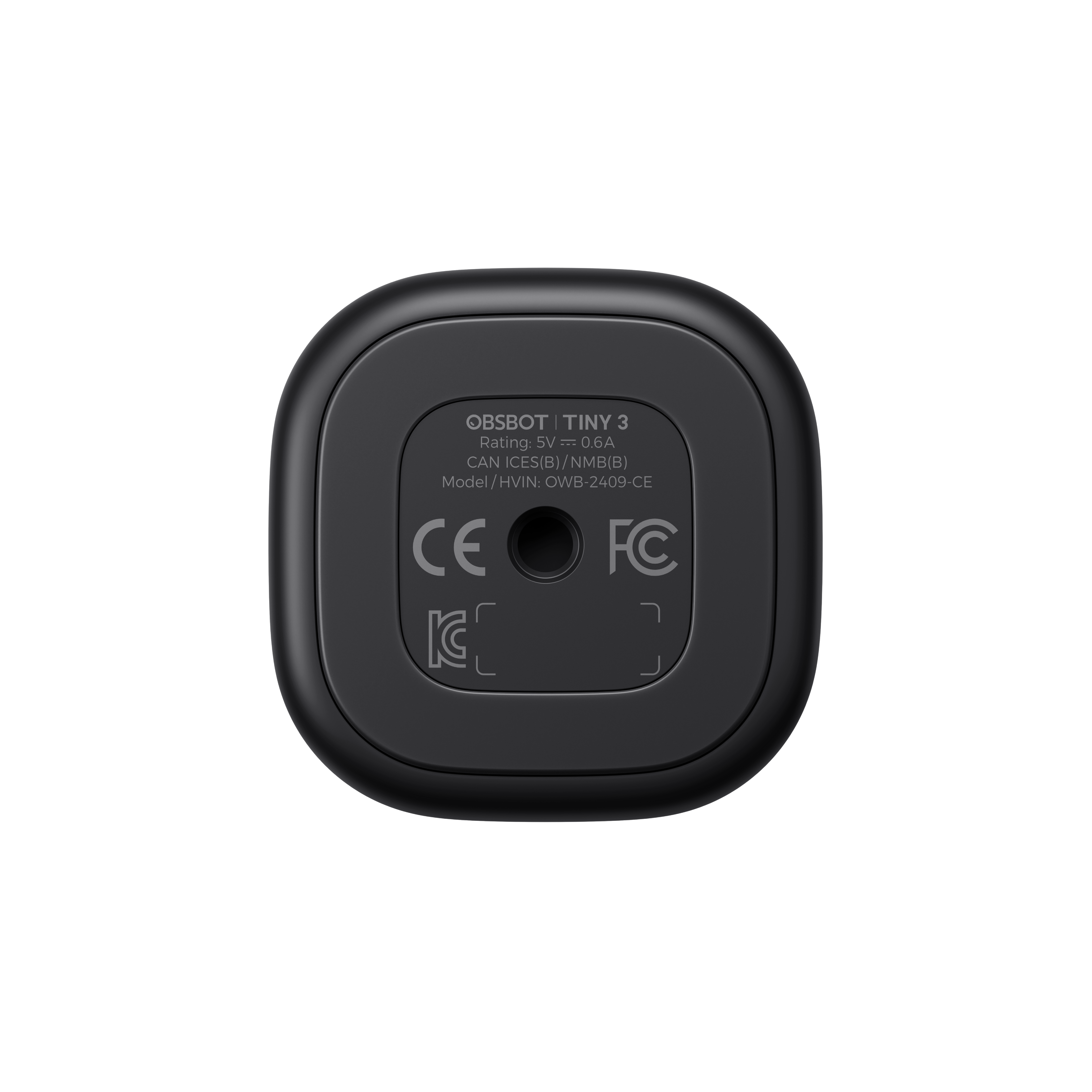 OBSBOT Tiny 3 AI-Powered Spatial Audio 4K PTZ Webcam