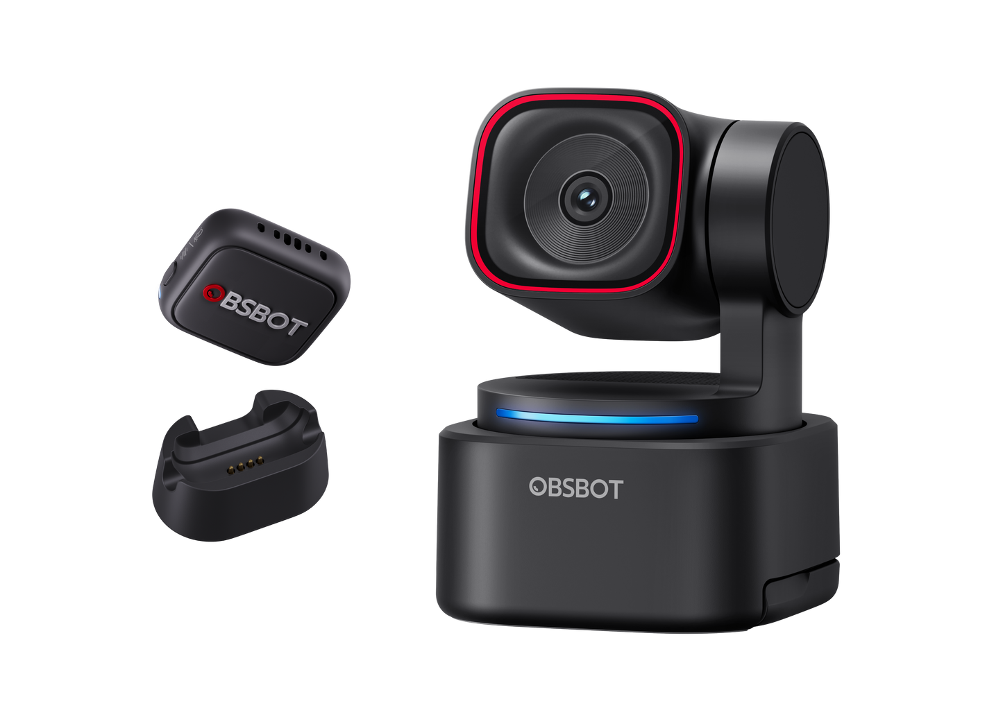 OBSBOT Tiny 3 Lite AI-Powered Spatial Audio 4K PTZ Webcam