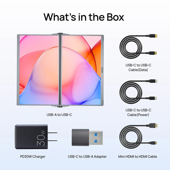 ARZOPA E1 Dual-screen portable monitor