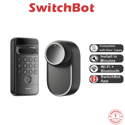 SwitchBot Smart Lock Ultra + Keypad Vision