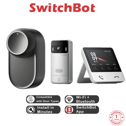 SwitchBot Smart Lock Ultra + Video Doorbell