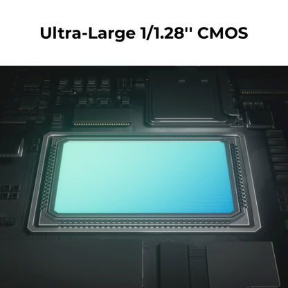 OBSBOT Tiny 3 Ultra-Large 1/1.28'' CMOS (Complementary Metal-Oxide Semiconductor)