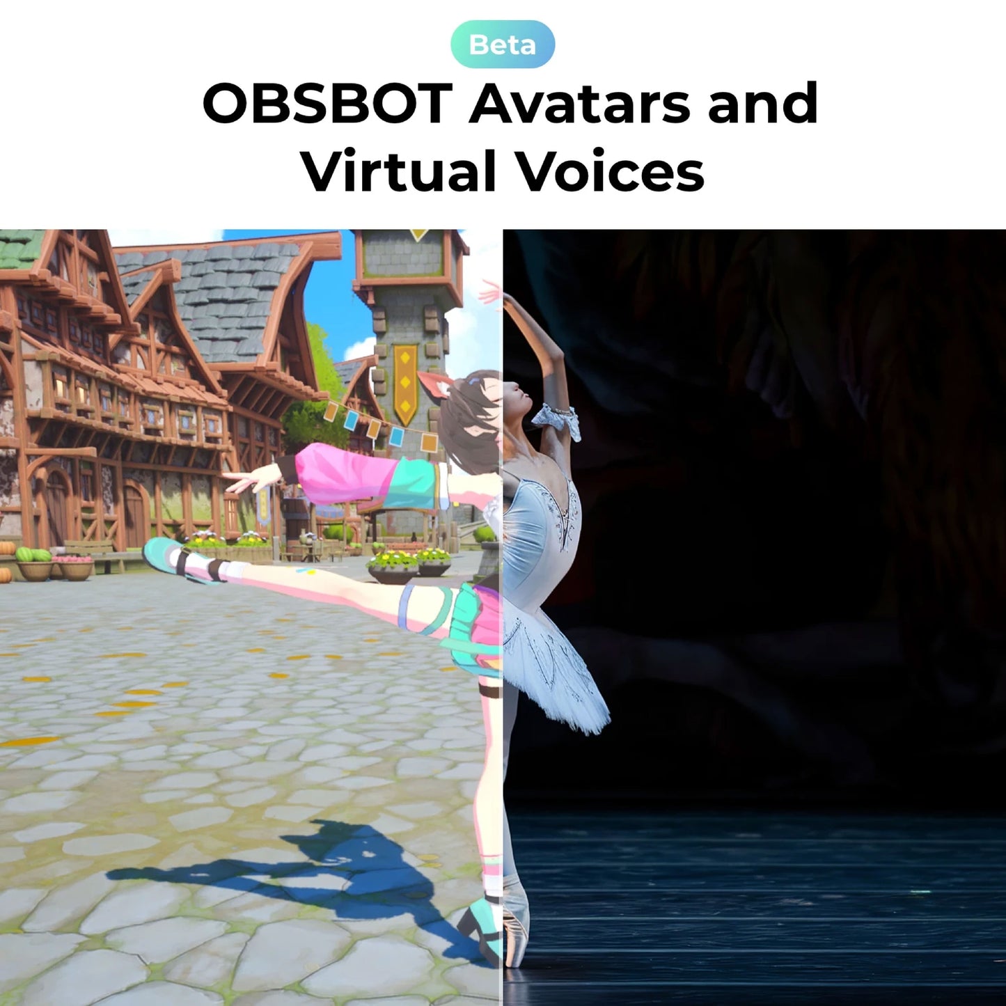 OBSBOT Tiny 3 Avatars and Virtual Voices (Beta)