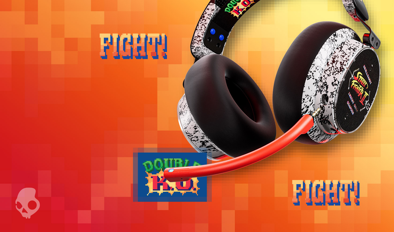 [Limited Edition] Skullcandy PLYR Multi Platform Gaming Wireless Headphone - Street Fighter