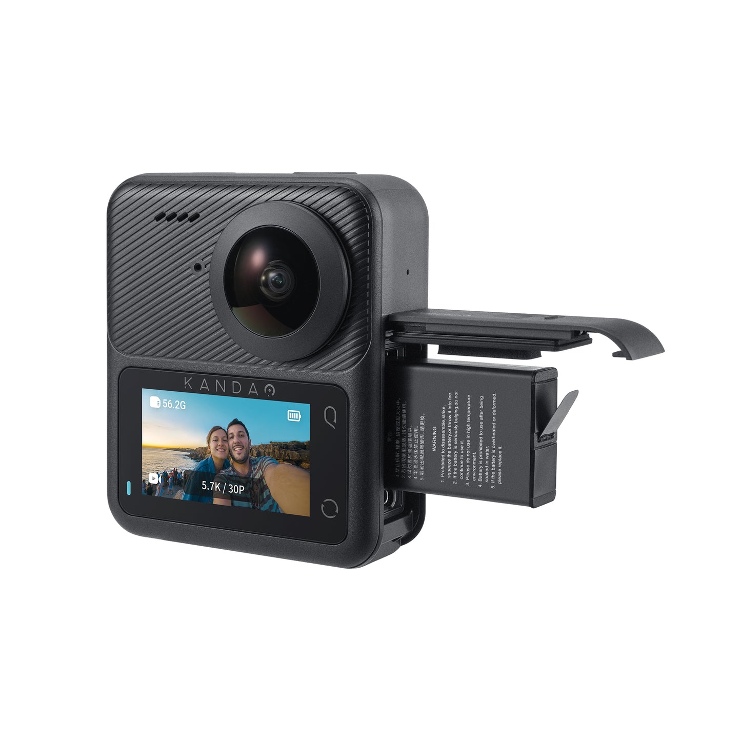 Kandao Qoocam 3 360 Action Camera Motocycle Combo