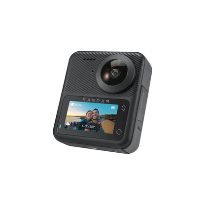 Kandao Qoocam 3 360 Action Camera Motocycle Combo