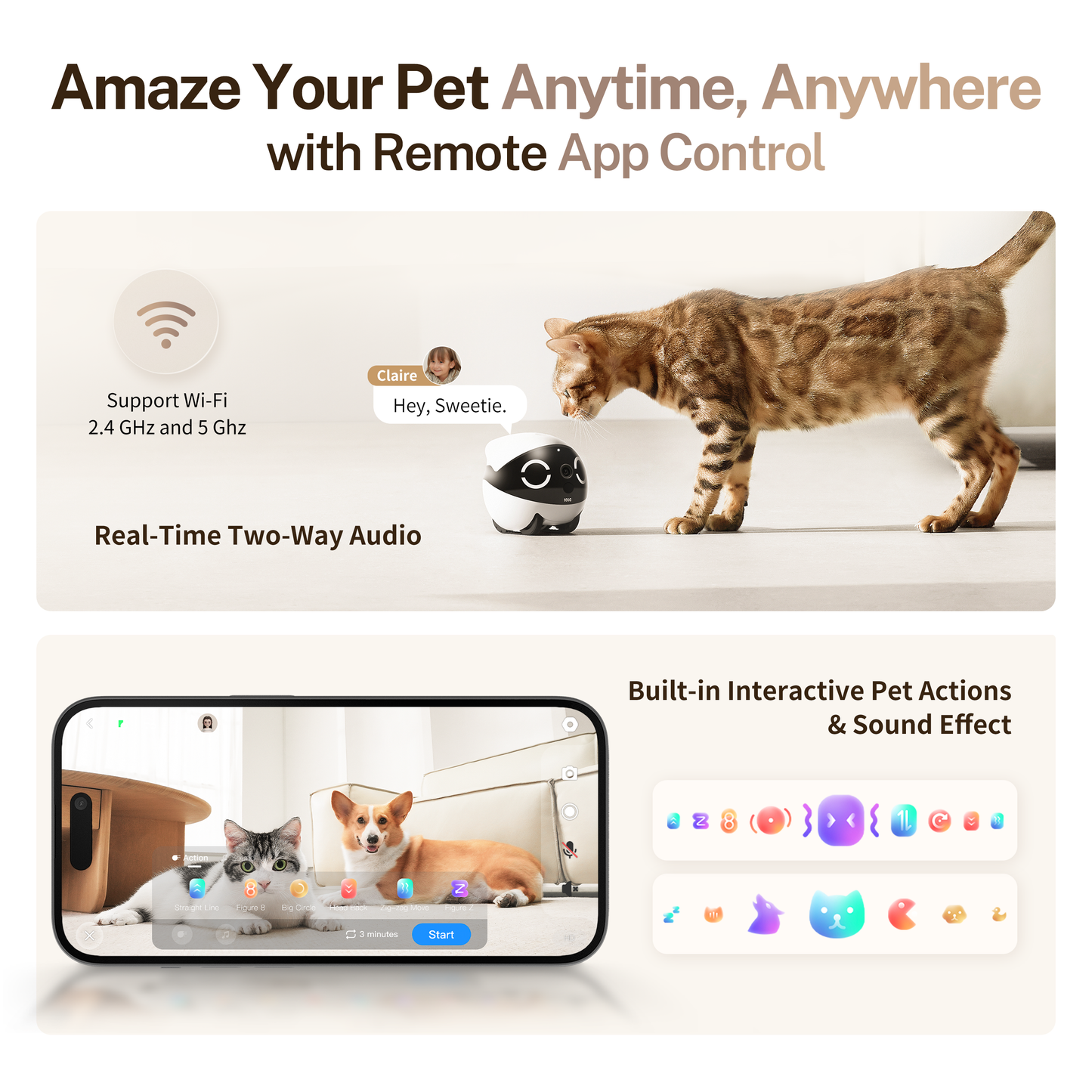 Enabot ROLA Mini Companion Robot