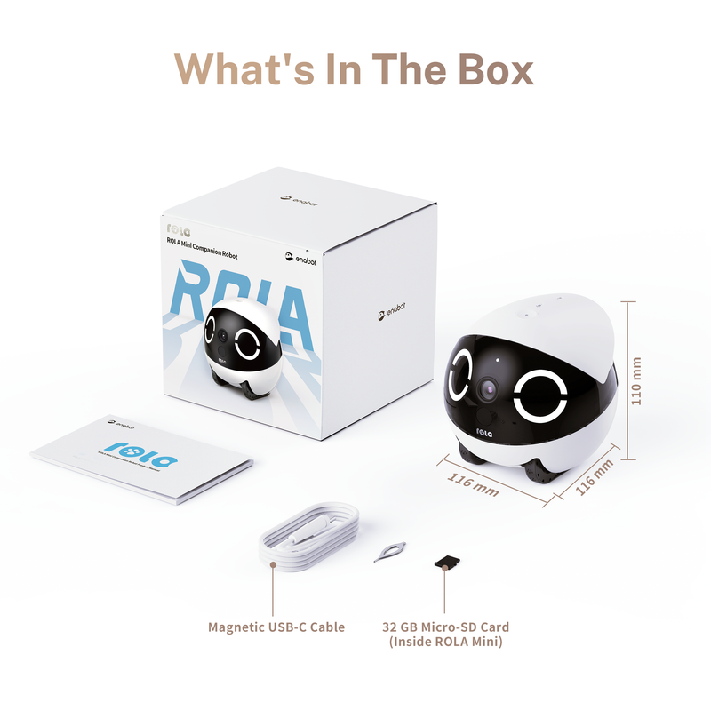 Enabot ROLA Mini Companion Robot