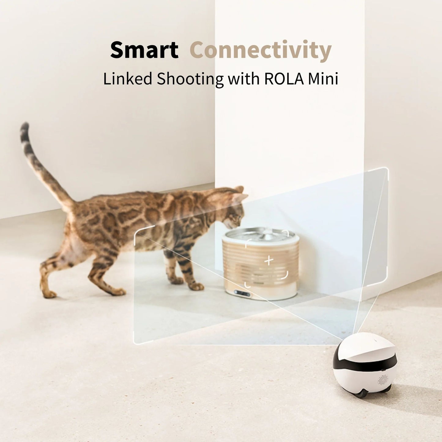 Enabot ROLA Smart Pet Water Fountain - Cordless