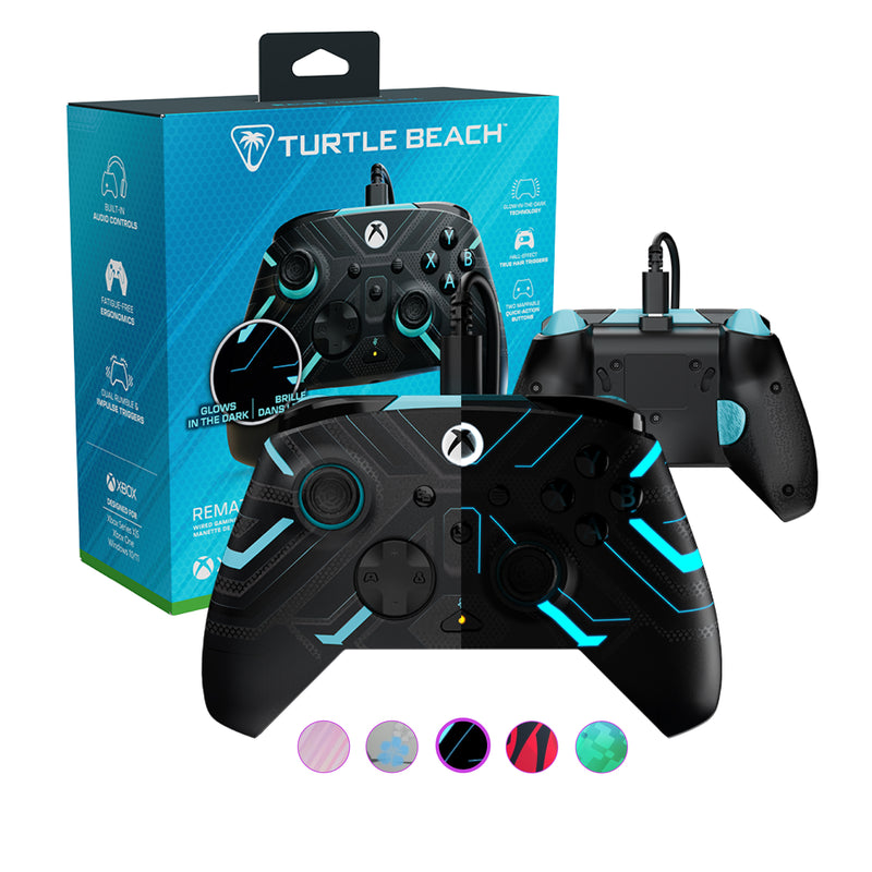 Turtle Beach Rematch Glow Advanced Controller Wired Gaming Controller
