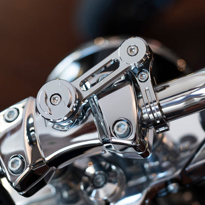 SP Connect Head SPC+ Chrome Moto, Barclamp, Clutch
