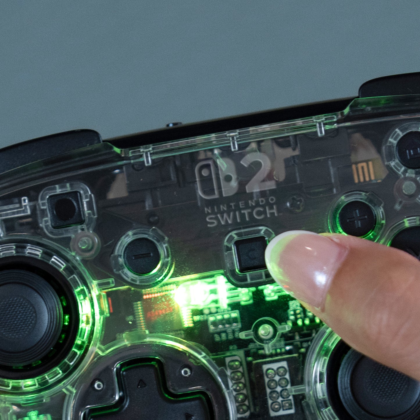 Turtle Beach Afterglow™ Wireless RGB Gaming Controller – Clear for Nintendo Switch™ 2