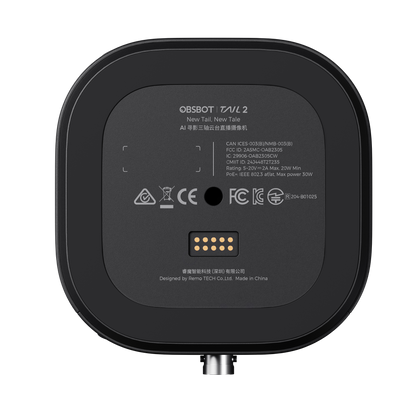 Obsbot Tail 2 AI-Powered Pan, Tilt & Zoom Broadcasting Camera