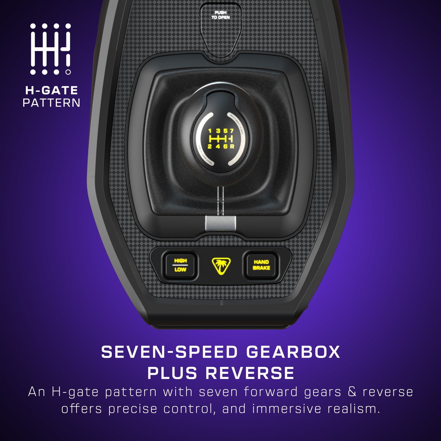 Turtle Beach VelocityOne Multi-Shift Universal Gear Shifter & Handbrake