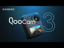 Kandao Qoocam 3 360 Action Camera Travel Combo