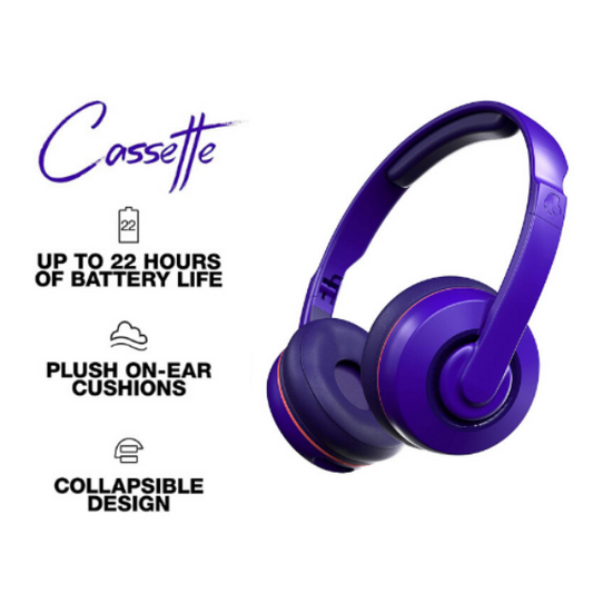 Skullcandy Cassette On-Ear Wireless Headphone