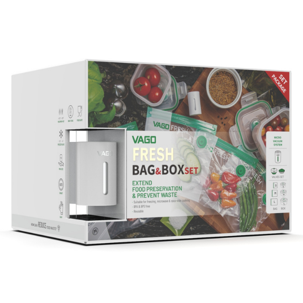 VAGO FRESH Bag and Box Combo Set