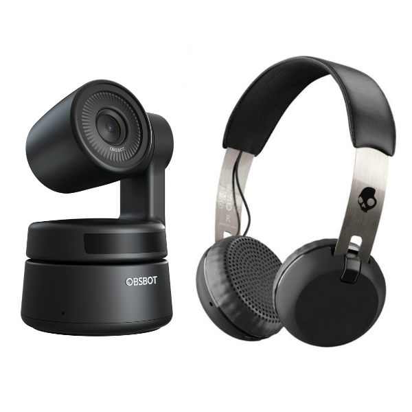 Obsbot Tiny GWP (Obsbot Tiny + Skullcandy Grind Wireless Headphone)