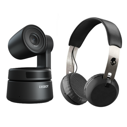 Obsbot Tiny GWP (Obsbot Tiny + Skullcandy Grind Wireless Headphone)