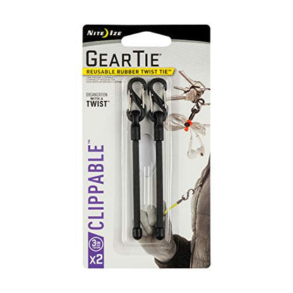Nite Ize Gear Tie Clippable Twist Tie