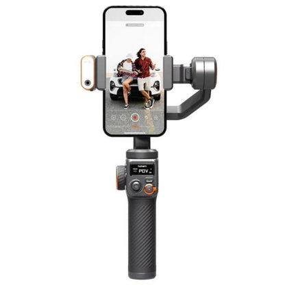 Hohem iSteady M6 Pro Kit 3-Axis Structure Smartphone Gimbal with Magnetic Fill light & Integrated with AI Tracking Module