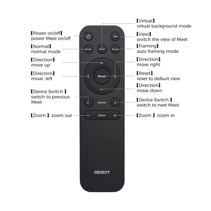Obsbot Meet Remote Control