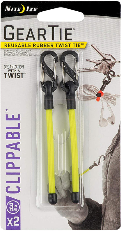 Nite Ize Gear Tie Clippable Twist Tie