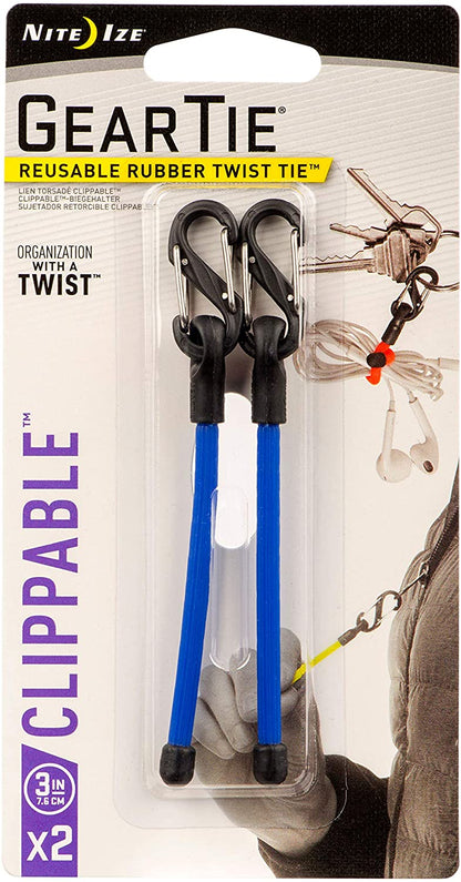 Nite Ize Gear Tie Clippable Twist Tie