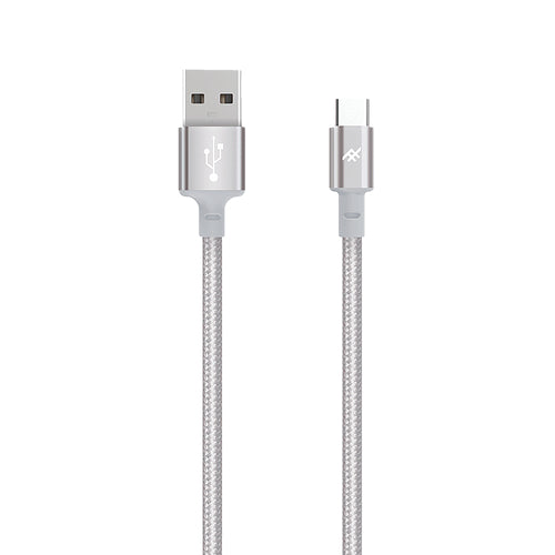 Zagg iFrogz USB-C To USB-A Nylon Braided Cable 1.8M